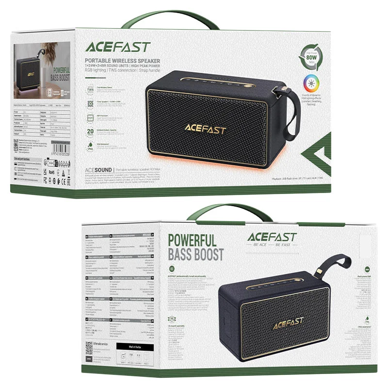 Acefast K3 Max 80W Portable Bluetooth Speaker - Image 5