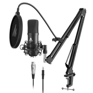 Condenser podcasting microphone kit