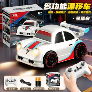 Cross-Border Children's Escape Drift Mini Remote Control Car with Sensor Following Function, Dual-Mode Cartoon Toy Car Wholesale