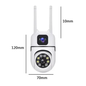 V380 Dual Lens PTZ 2+2mp Wifi Smart Camera