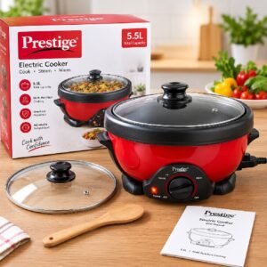 Prestige Double Pot Electric Cooker ME-MCP550DP - 5.5 Liters