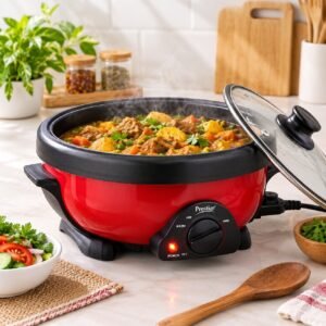Prestige Double Pot Electric Cooker ME-MCP550DP - 5.5 Liters