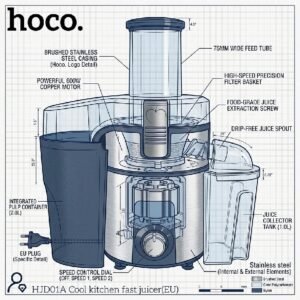 HOCO HJD01A Cool Kitchen Fast Juicer