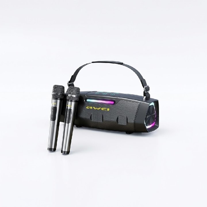 Awei KT28 Portable Karaoke Bluetooth Speaker – 30W