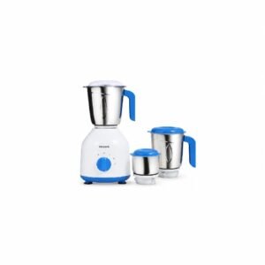 PHILIPS Mixer Grinder with 3 Jars, 600 Watt - HL7555/00 (Celestial Blue/ Bright white) PH-1016-MG