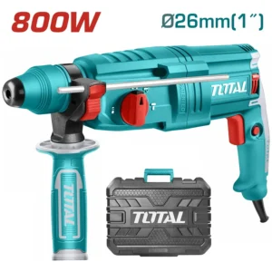 TOTAL 800w Rotary Hammer Drill