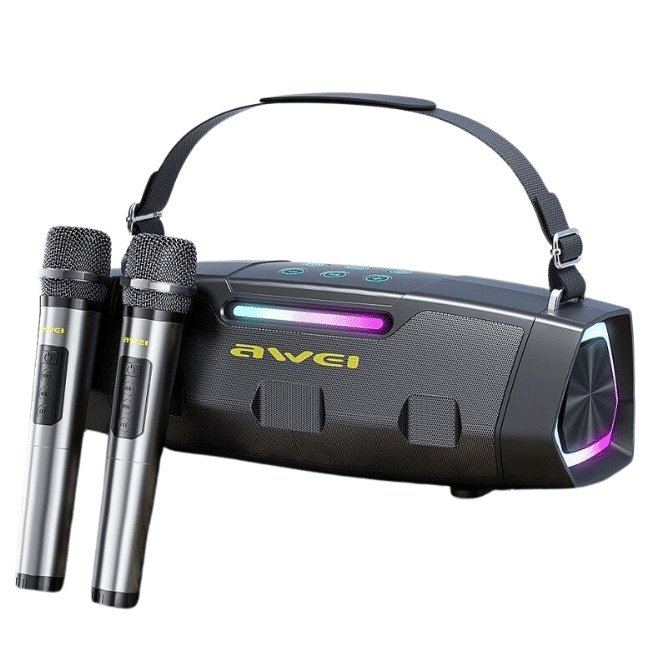 Awei KT28 Portable Karaoke Bluetooth Speaker – 30W - Image 2